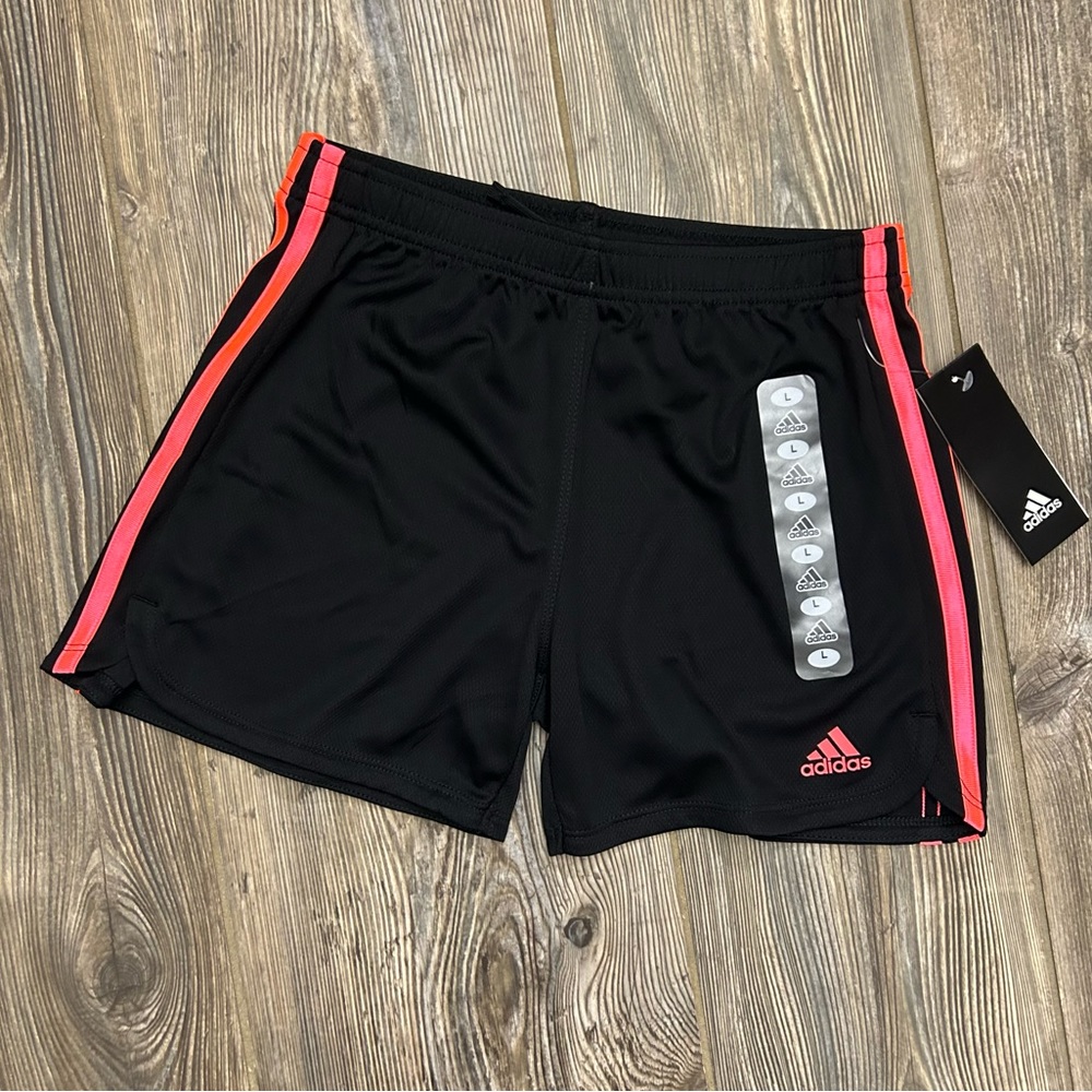 Girls adidas athletic shorts - size L (14)